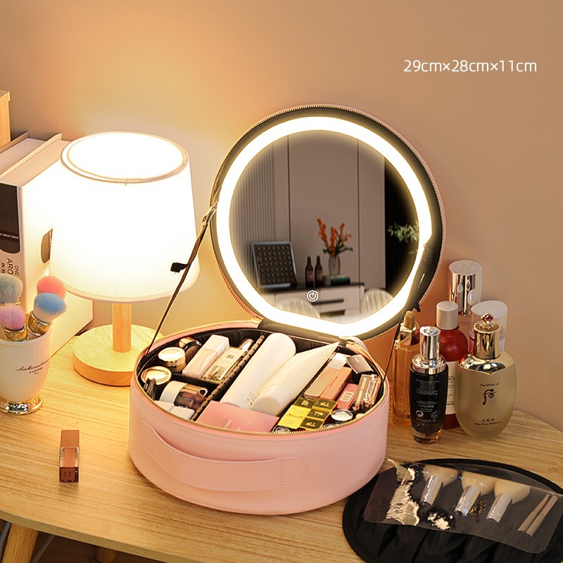 LED Makeup Mirror Bag