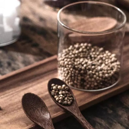 Glass Spice Storage Jar
