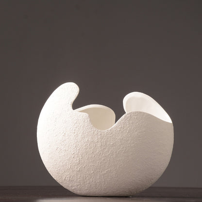 Modern White Decor Vase