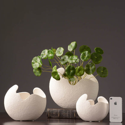 Modern White Decor Vase