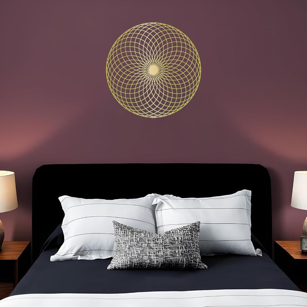 Sacred Geometry Metal Wall Art