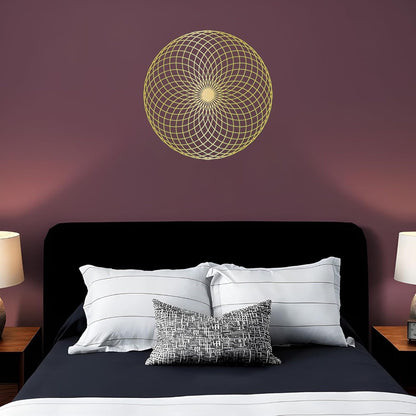 Sacred Geometry Metal Wall Art