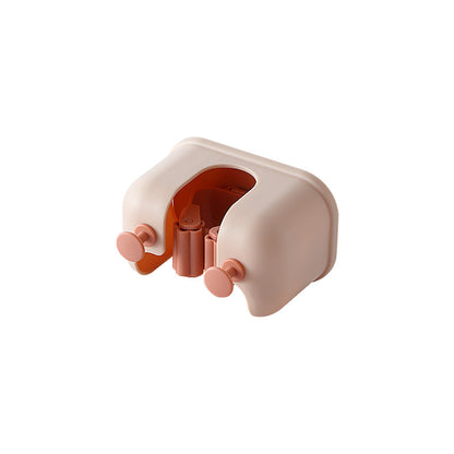 Double-Button Mop Holder