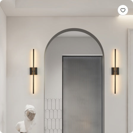 Modern Black LED Wall Sconce