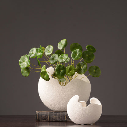 Modern White Decor Vase