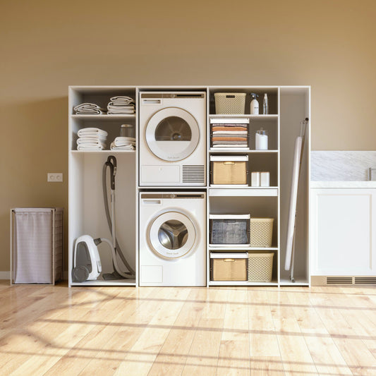 Foldable Stackable Storage Bins
