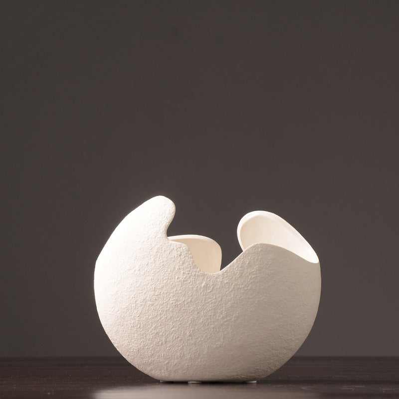 Modern White Decor Vase