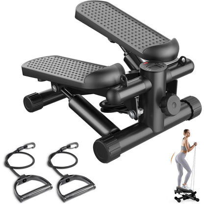 Mini Stepper With Resistance Band