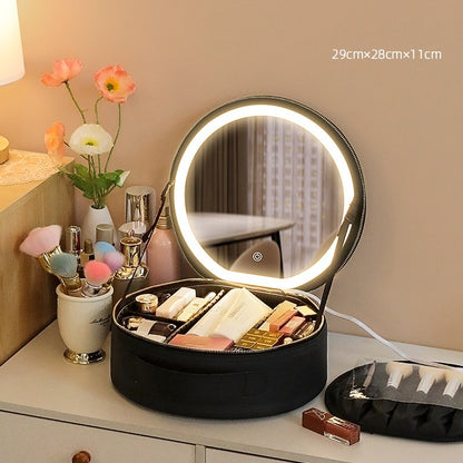 LED Makeup Mirror Bag