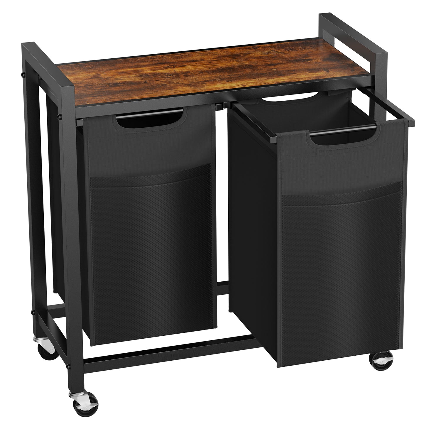 Rolling Laundry Sorter Hamper